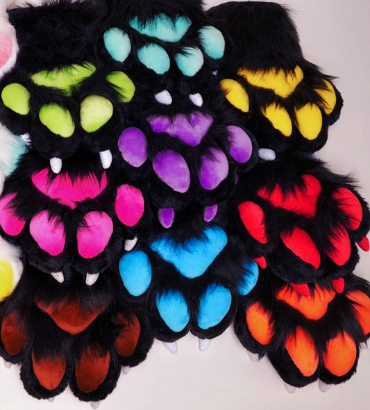 Black Paw Pair (Select Color)