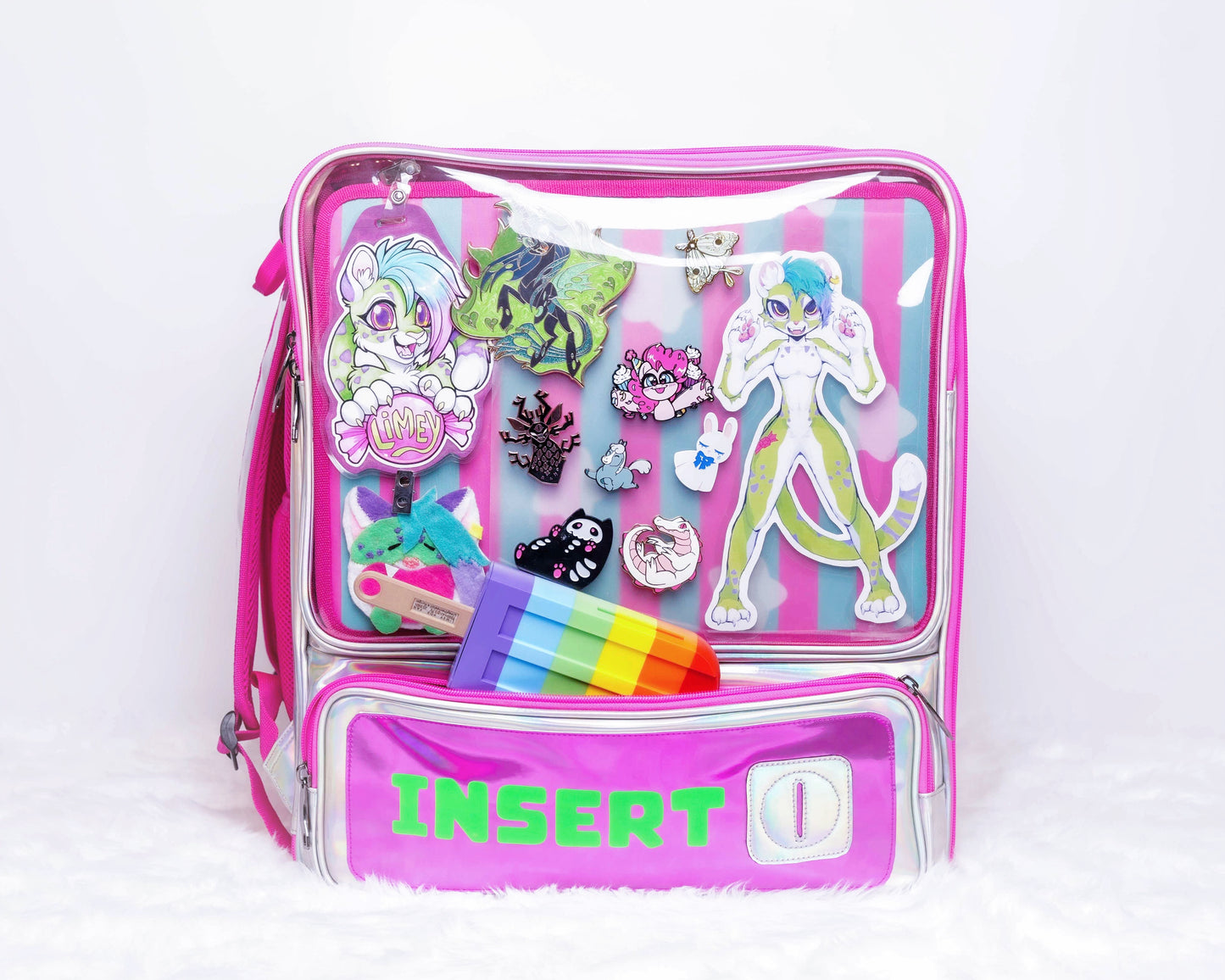 Pink Claw-Machine Fur Pack (IN STOCK)