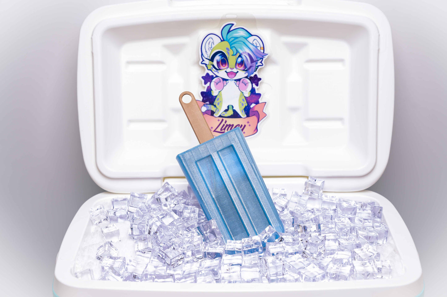 FROSTY BLUE POP FAN