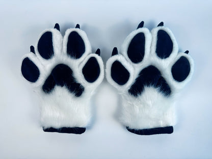 WHITE Monster-Paws