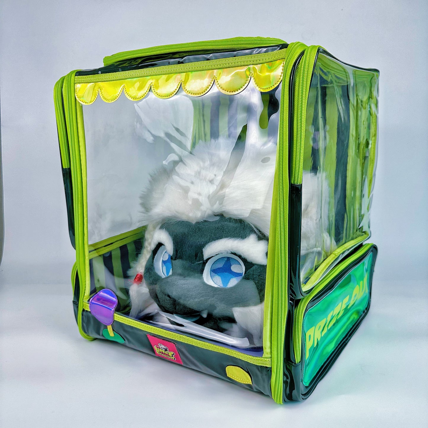 Green/Purple "Alien" Fur Pack